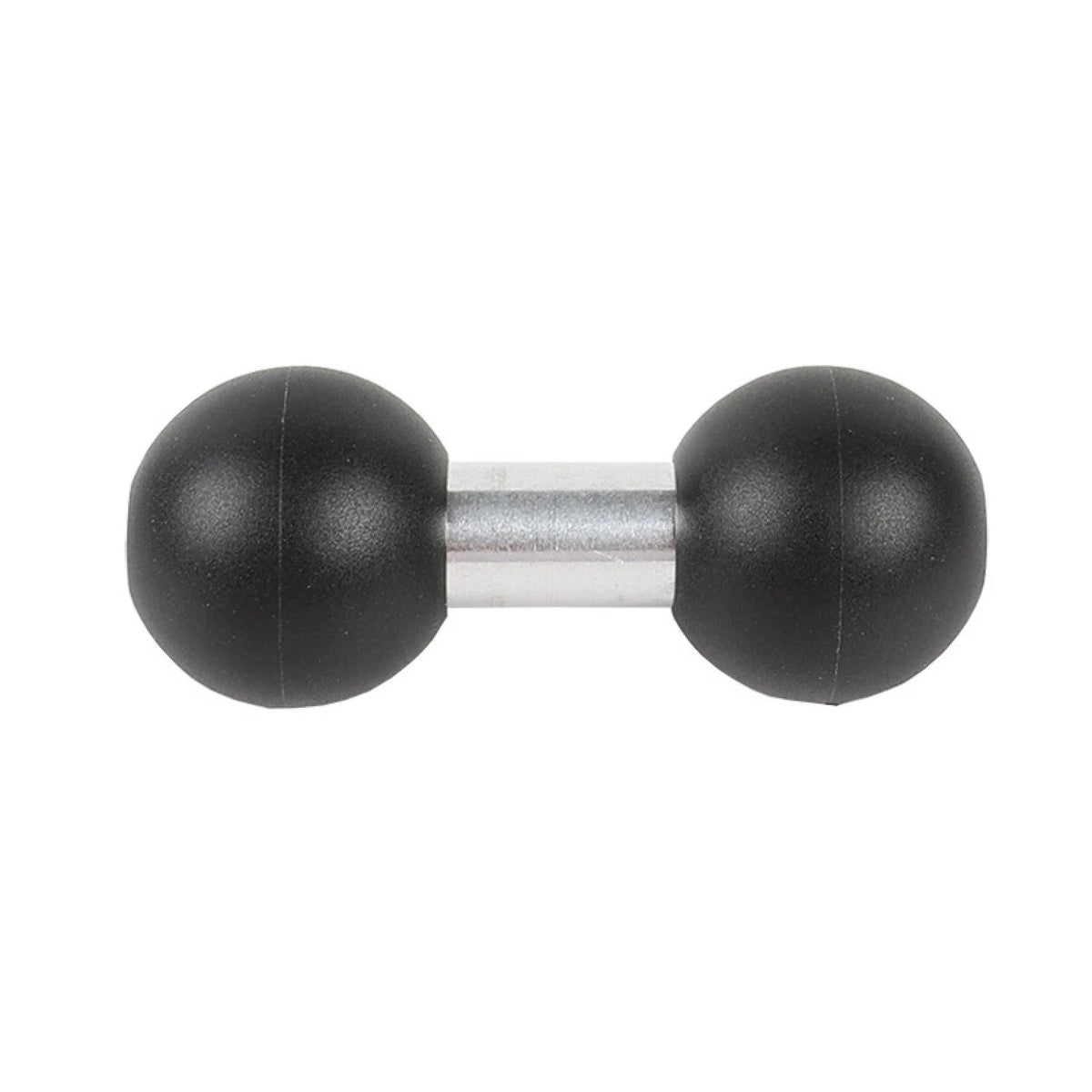 25mm to 25mm Double Ball Joint Adapter Flexible For Brackets Black