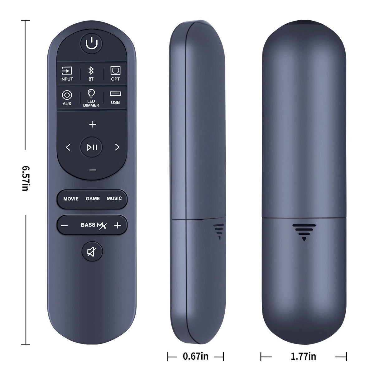 Generic Replacement For Ultimea Solo B30 / Solo B30 Pro Soundbar Remote Control