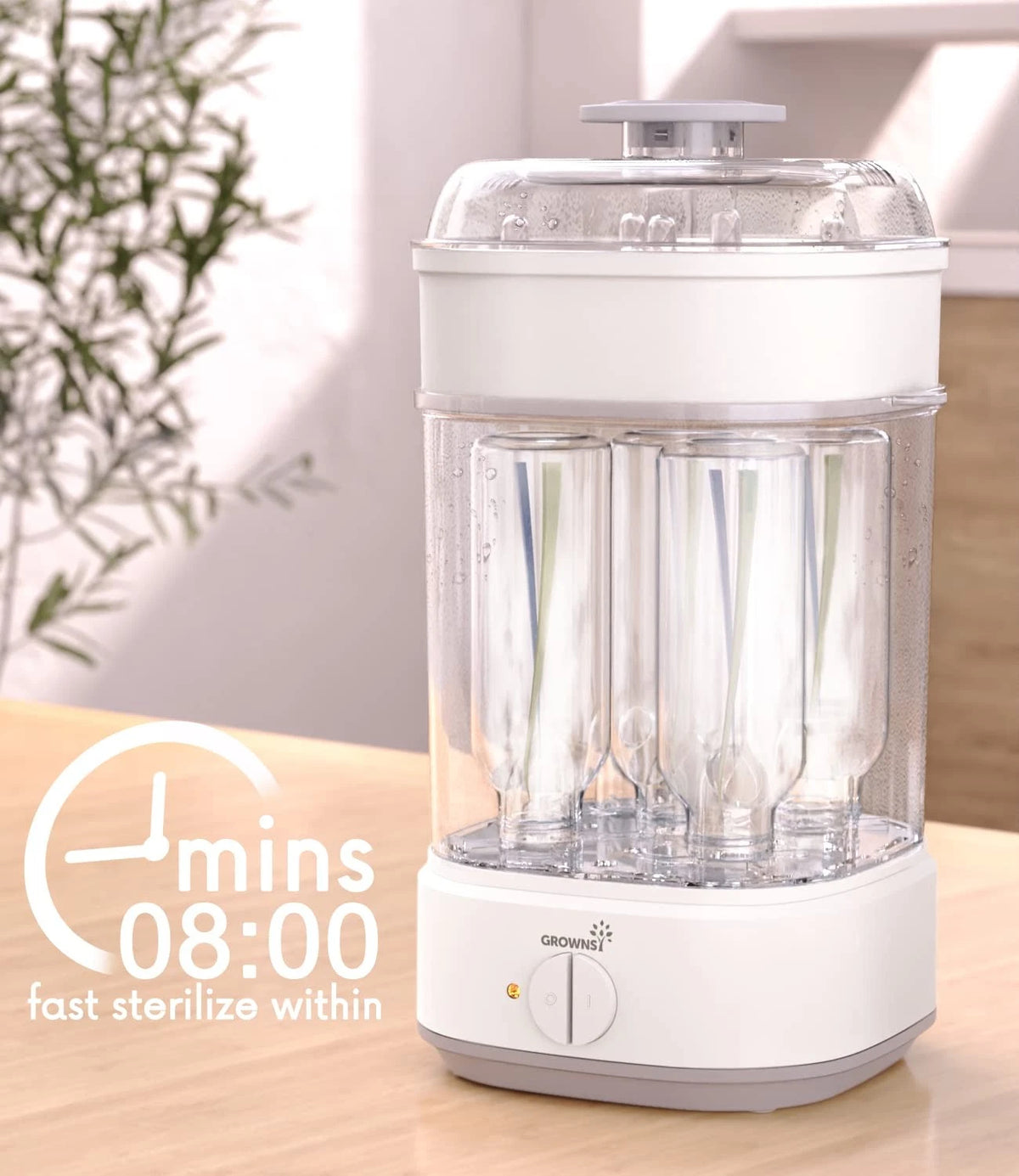 Bottle Sterilizer, Baby Steam Electric Bottle...