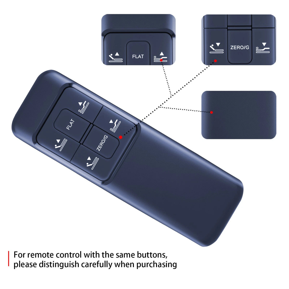 Replacement Remote Control For Dyonery Full Adjustable Bed Base Frame
