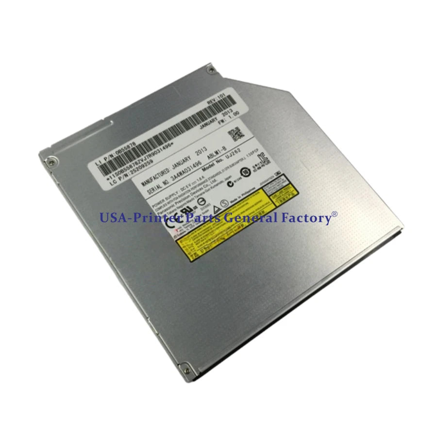 For 9.5mm Slim UJ262 Blu-Ray Writer Burner & DVD+/-RW Optical SATA Drive