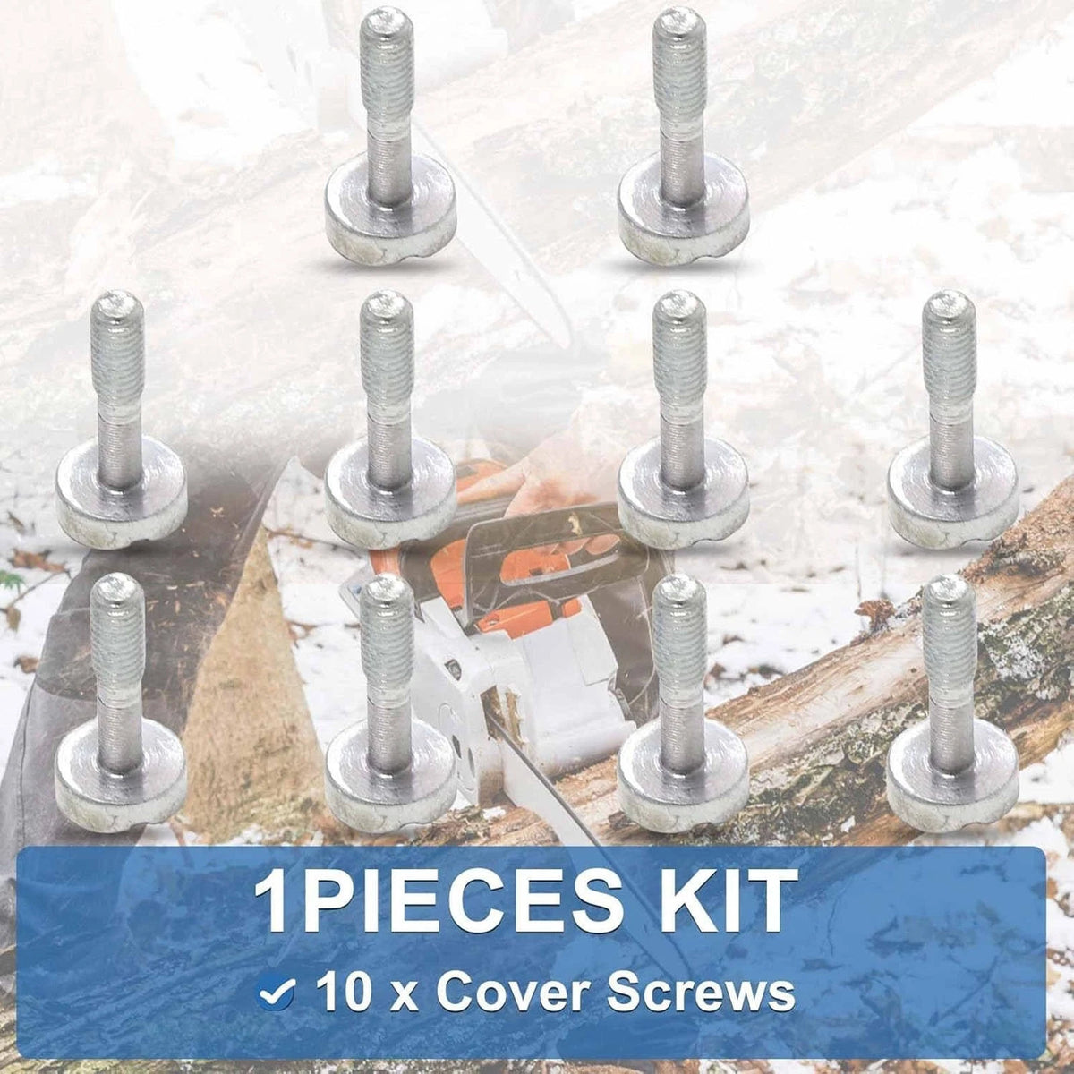 10Pack Chainsaw Top Engine Cover Screw for Stihl MS231 MS241 MS251 Chainsaw