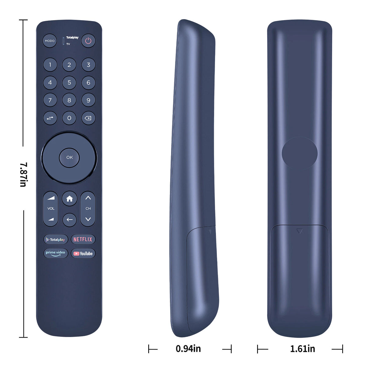 Replacement Remote Control For TOTALPLAY T4HIU2301/29KA