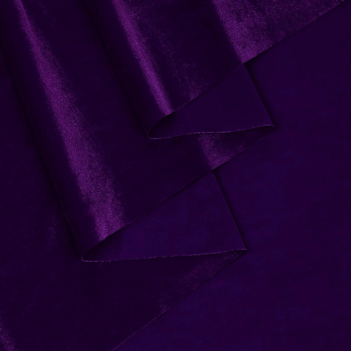 KKJIAF Dark Purple Stretch Velvet Fabric 60 Inch Wide, 1 1Yard,