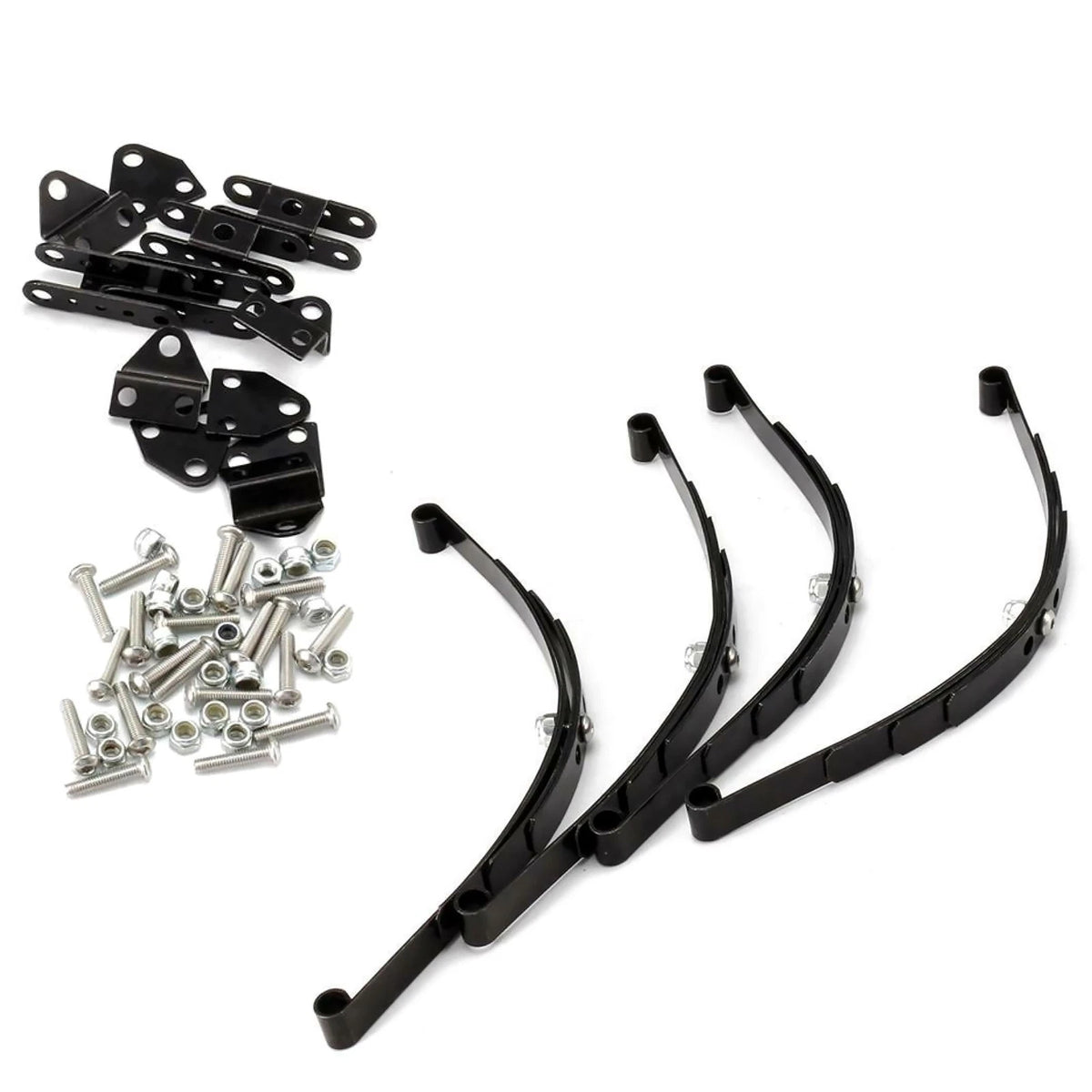 4PCS Metal Leaf Springs Damper Kit for 1:10 Tamiya SCX10 D90 TRX4 RC Car Chassis