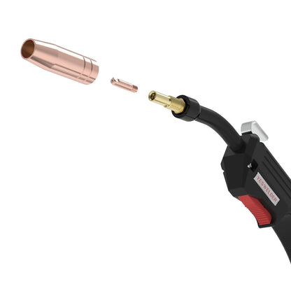 YESWELDER 8FT 100A for Clarke 130EN 180EN Welder Complete 8ft, Black