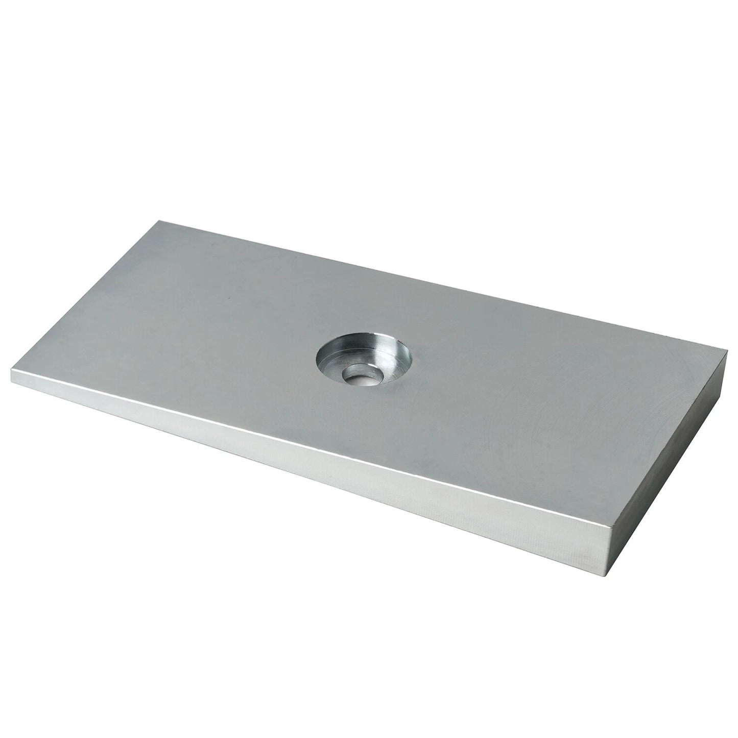 2.5" Wide 4°Degree Steel Leaf Spring Shims 800061 Sliver- Set of 2