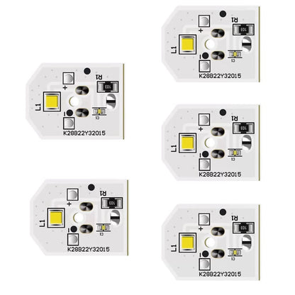 5PCS  Refrigerator LED Light Bulb Board For GE Refrigerator GFE26GGHCBB