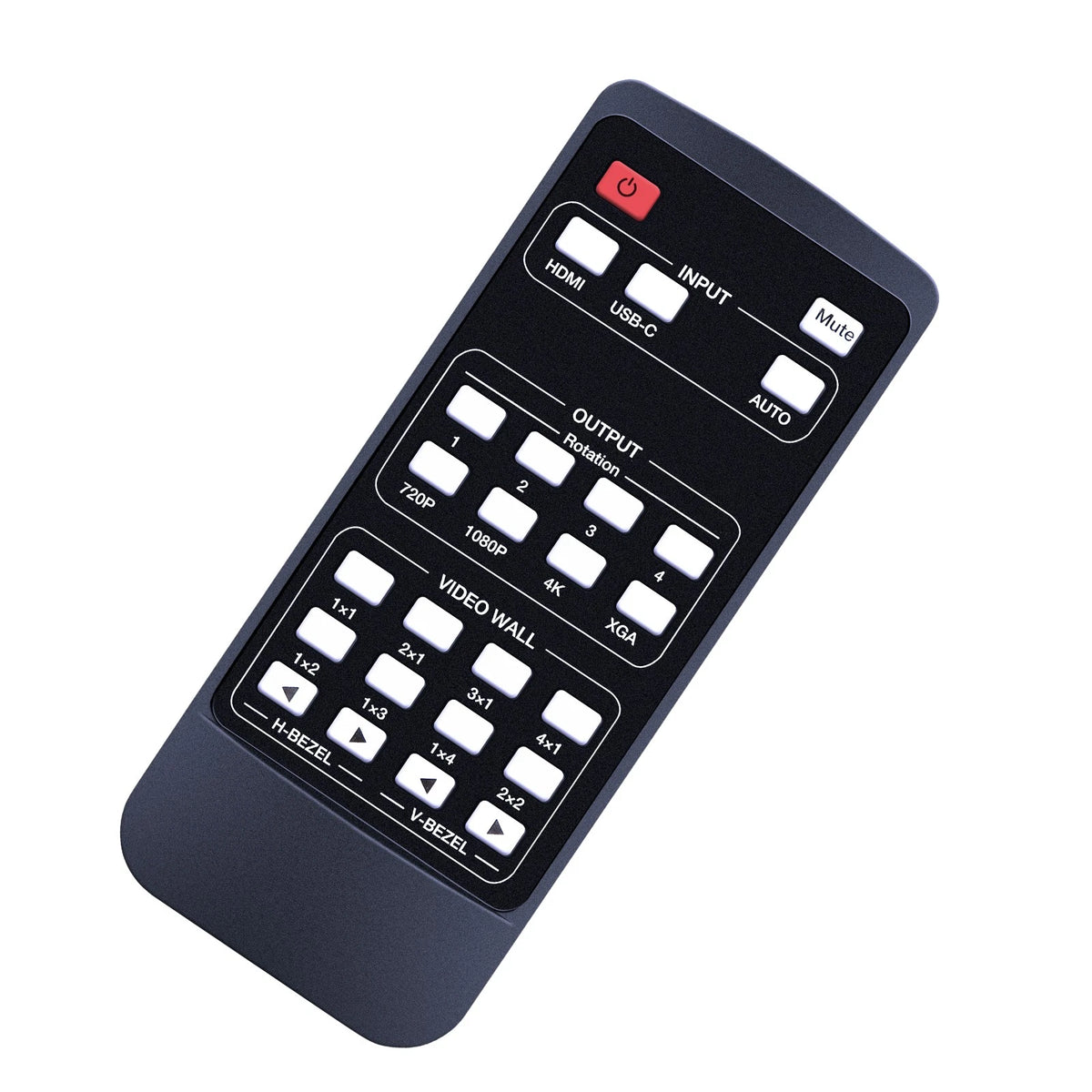 Remote Control For OREI UHD-14VW Video Wall Controller