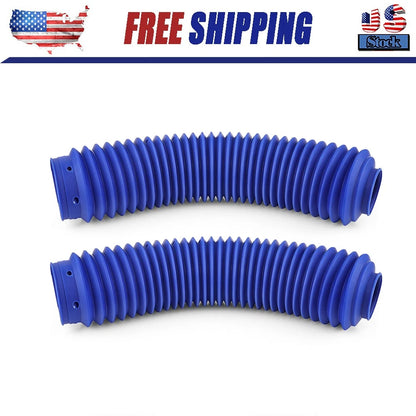 Set of 2 Front Fork Dust Boots for Honda CR125R CR250R CR500R XR600R 1985-1987