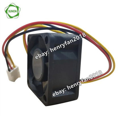 SUNON Fan KDE1204PKVX Axial Fan DC 12V 1.4W 40*40*20mm 3-Pin Slient Cooling Fan