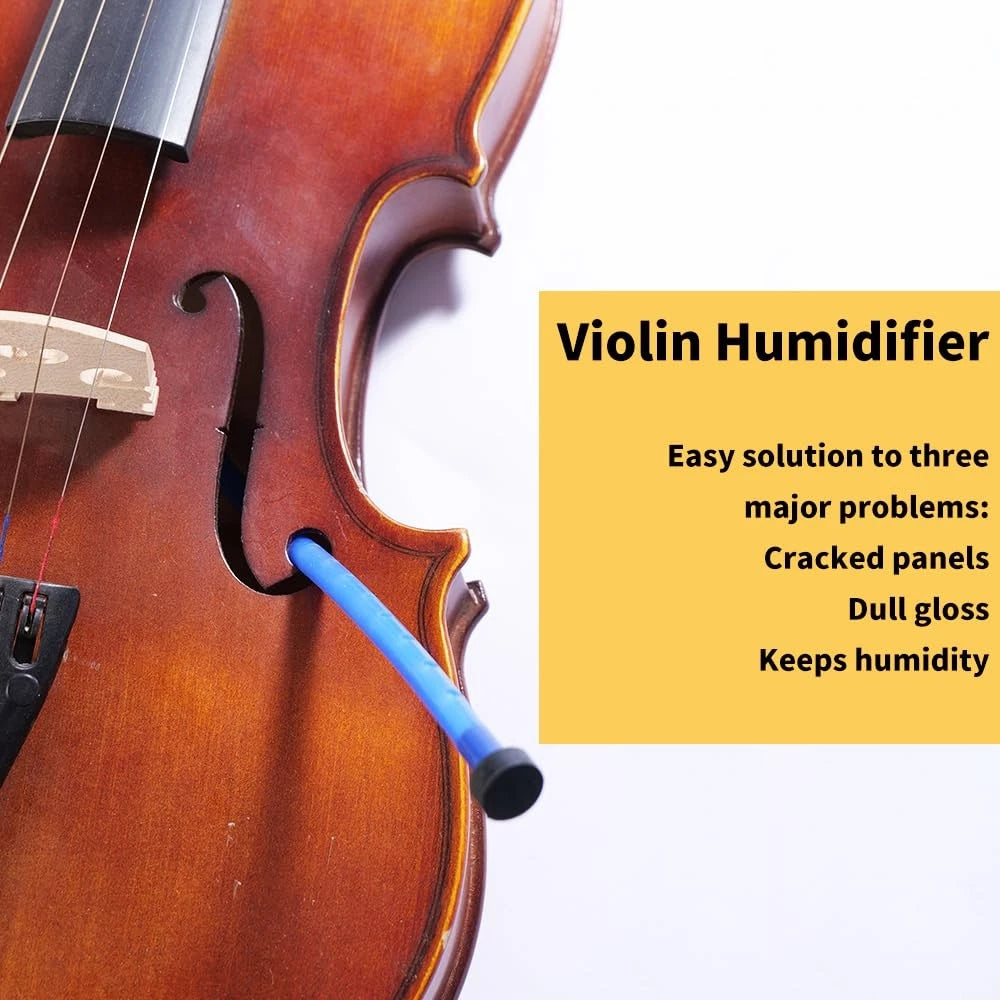 Nan Yante Violin Humidifier Tube – Reusable Silicone Design Full size, Brown