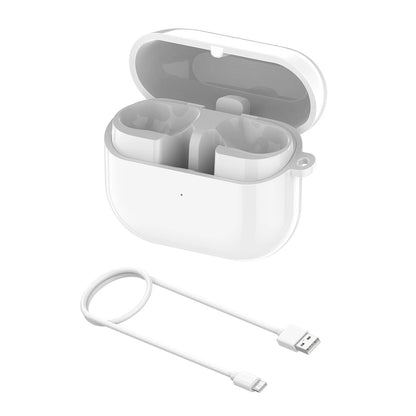1Pc Charging Box White w/ Cable For Samsung Galaxy Buds3 Pro SM-R630 Earphones