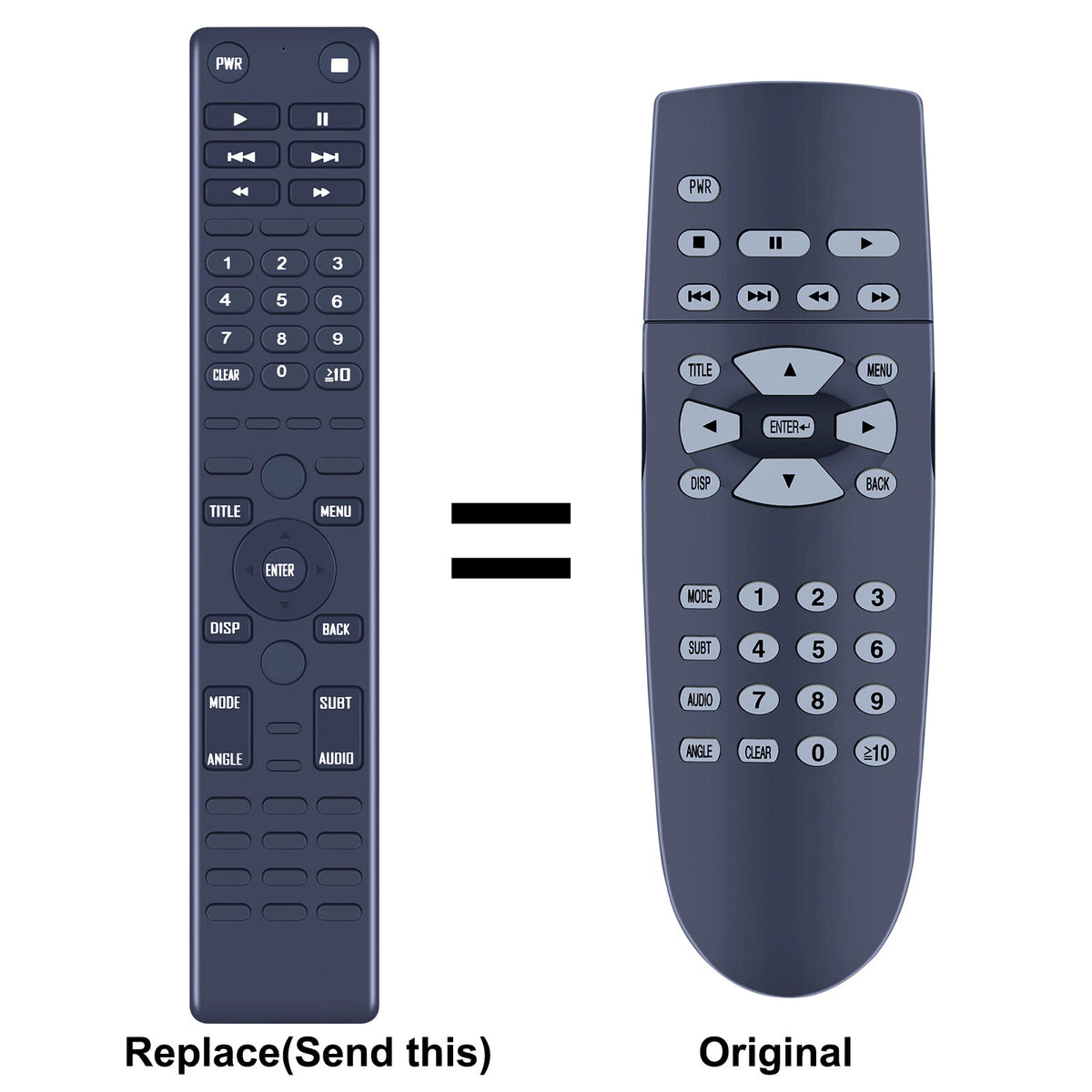 For 2004-2012 NISSAN INFINITI REAR SEAT ENTERTAINMENT DVD REMOTE M4C477072C