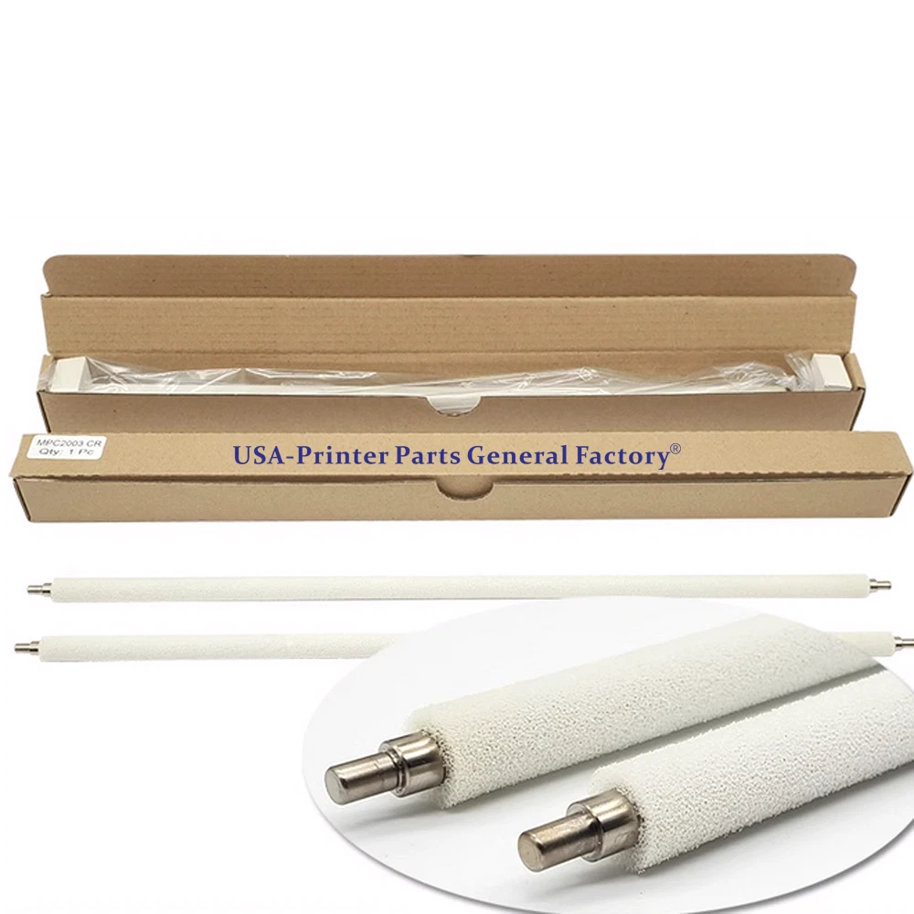 2pc White Sponge Cleaning Roller For Ricoh MPC2003 C2004 C2503 C2504 2011 Printe