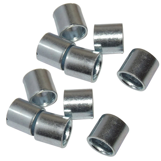 10Pcs Scooter Wheel Sport Skateboard Bushed Bearing Spacer Metal Bushing