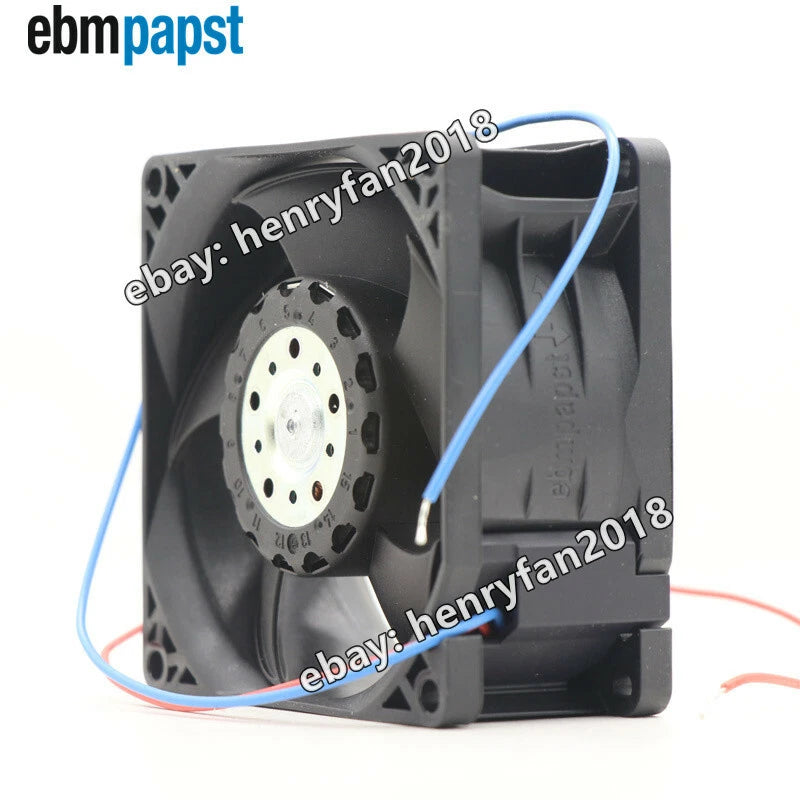 Ebmpapst 8212JN Axial Fan 12V 10.3W 0.86A 80*80*38MM Inverter Cooling Fan 2-Wire