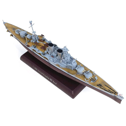 High Simulation 26.5cm Alloy 1/1000 United Kingdom HMS Hood Battlecruiser Model