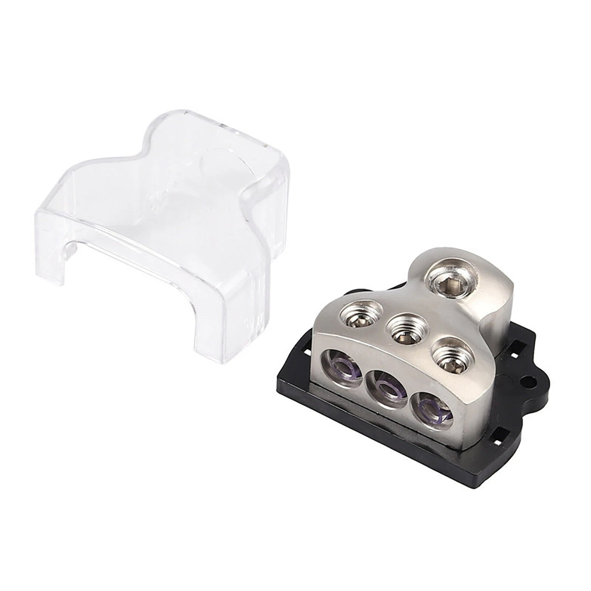 3 Way Car Power Distributor Block Splitter Repairing Assembly For Car Audio
