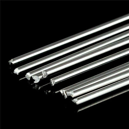 50Pcs 1.6mm Low Temperature Welding Cored Wire Aluminum Brazing Solder Rods aa