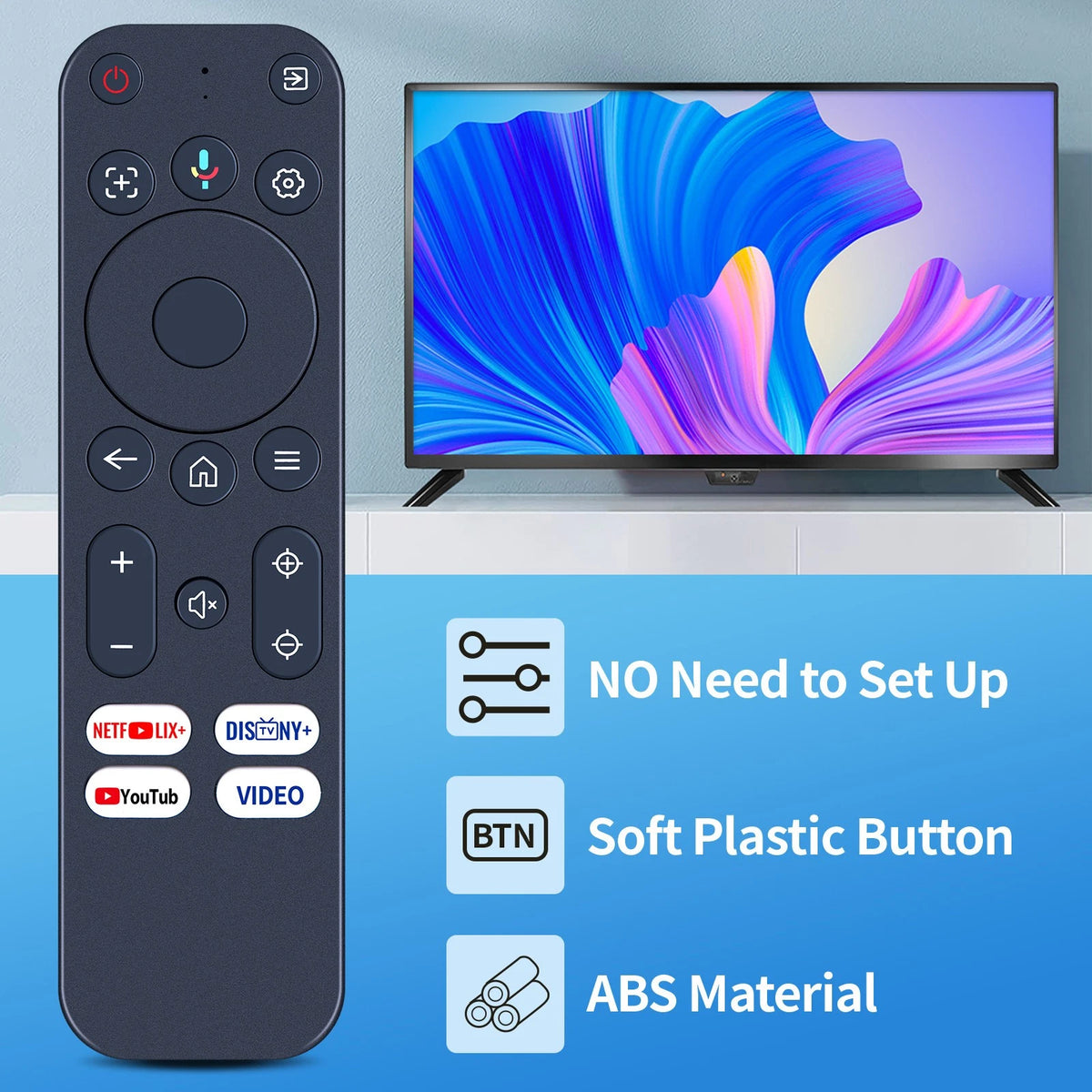 Replacement Remote Control For Yaber T2, T2 Plus Projector