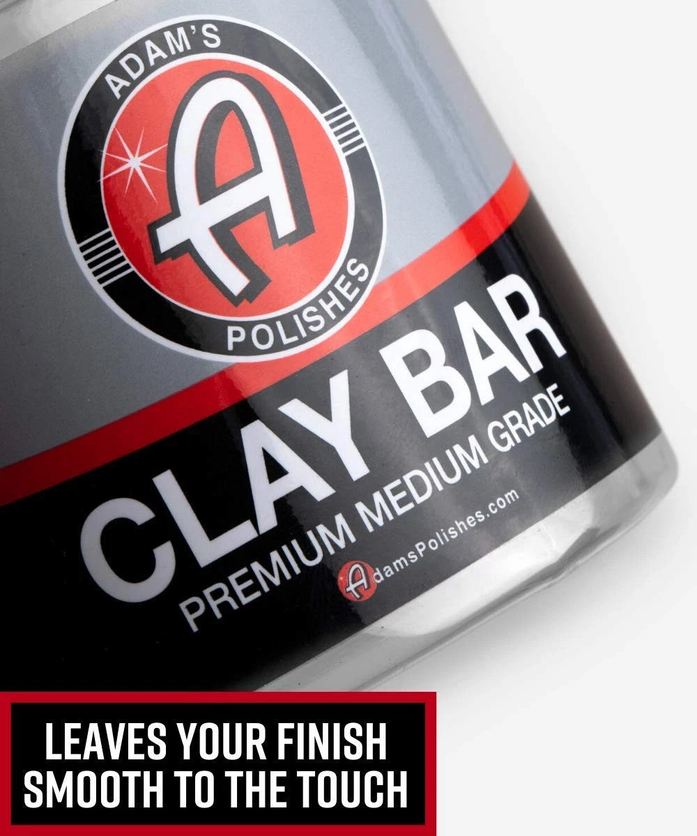 Adam's Polishes Medium Grade Clay Bar Detailing Kit 1 Count (Pack of 1)