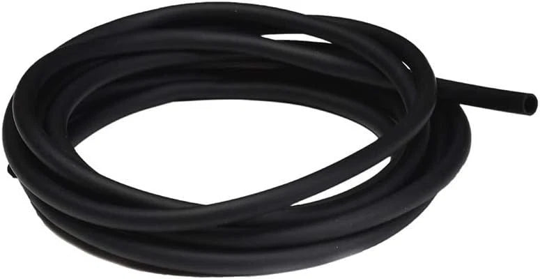 JIH Aquarium Air Pump Accessories Set -25 Feet Airline Tubing Black