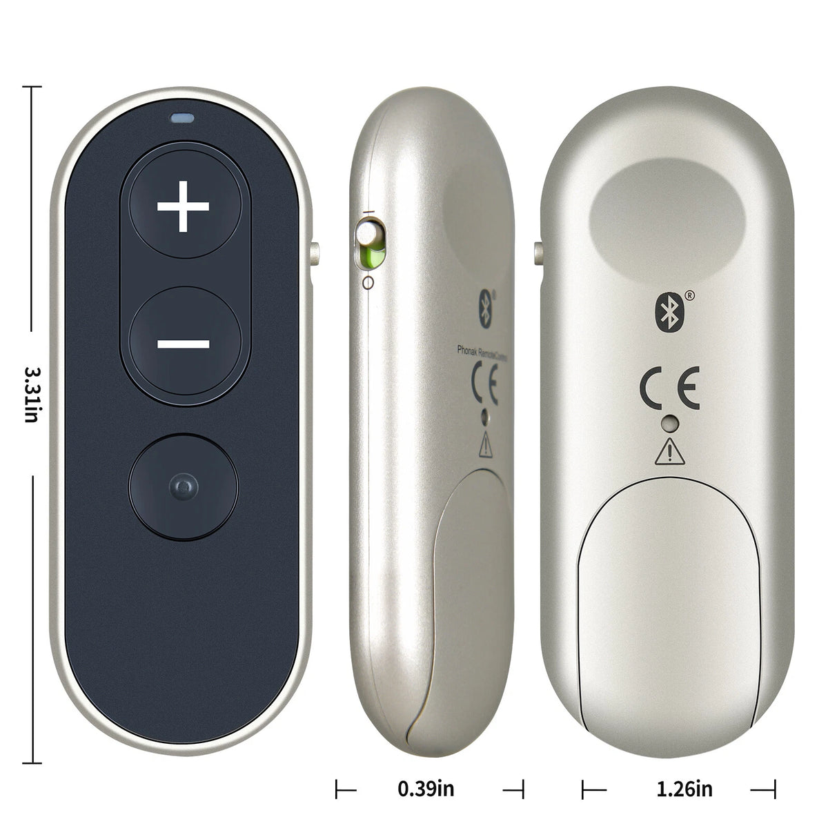 Replace Remote Control For Phonak Paradise Marvel hearing aids Bluetooth KW-RC1