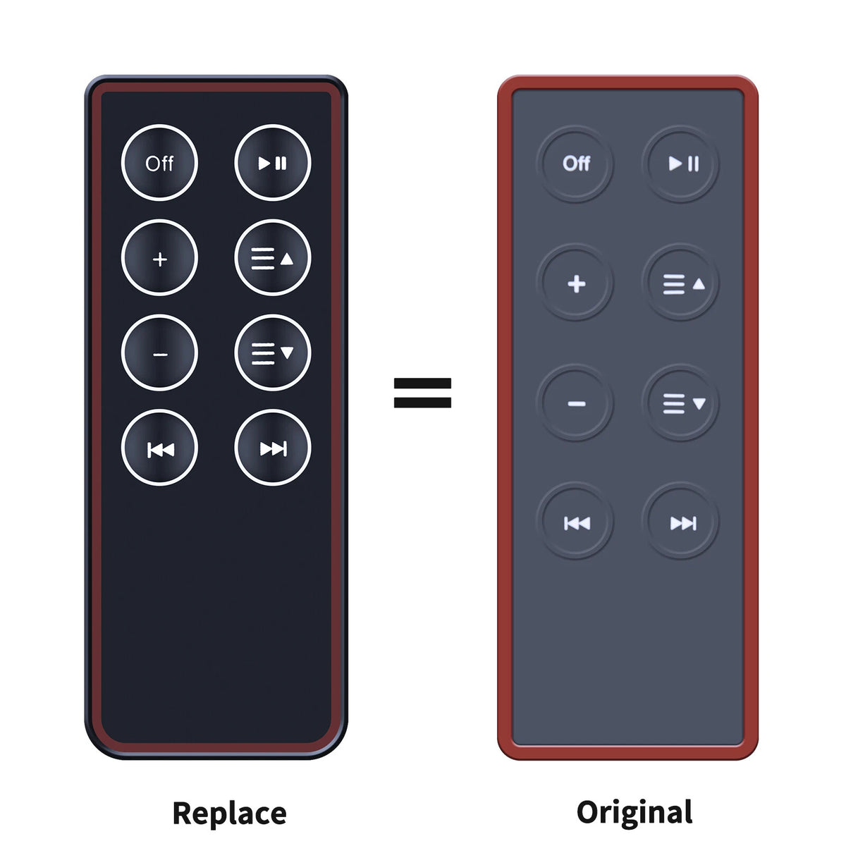 Remote Control For Bose SoundDock Series II 2,III 3,&Portable Music System