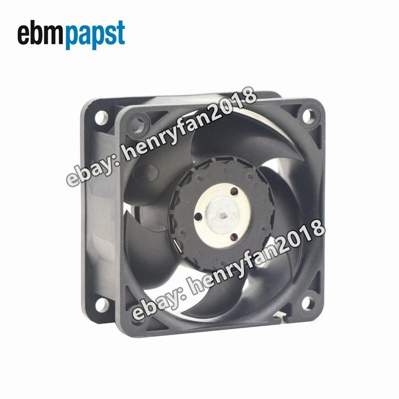 Ebmpapst 624H Axial Fan DC 24V 100mA 2.4W 60*60*25MM 2-wire 6850RPM Cooling Fan