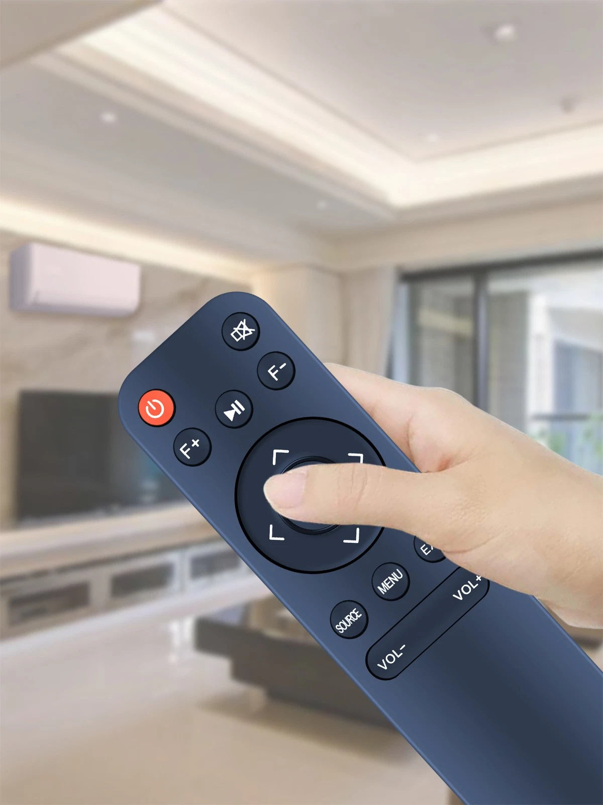 Replacement Remote Control For Lisowod L02 Projector