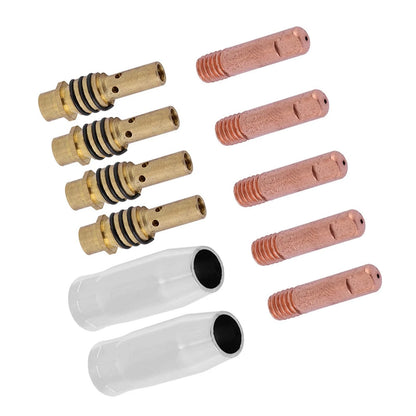 Chicago Electric Welder Parts,Boxwizard 030 Welding Tip 11Pcs 15ak, Bronze