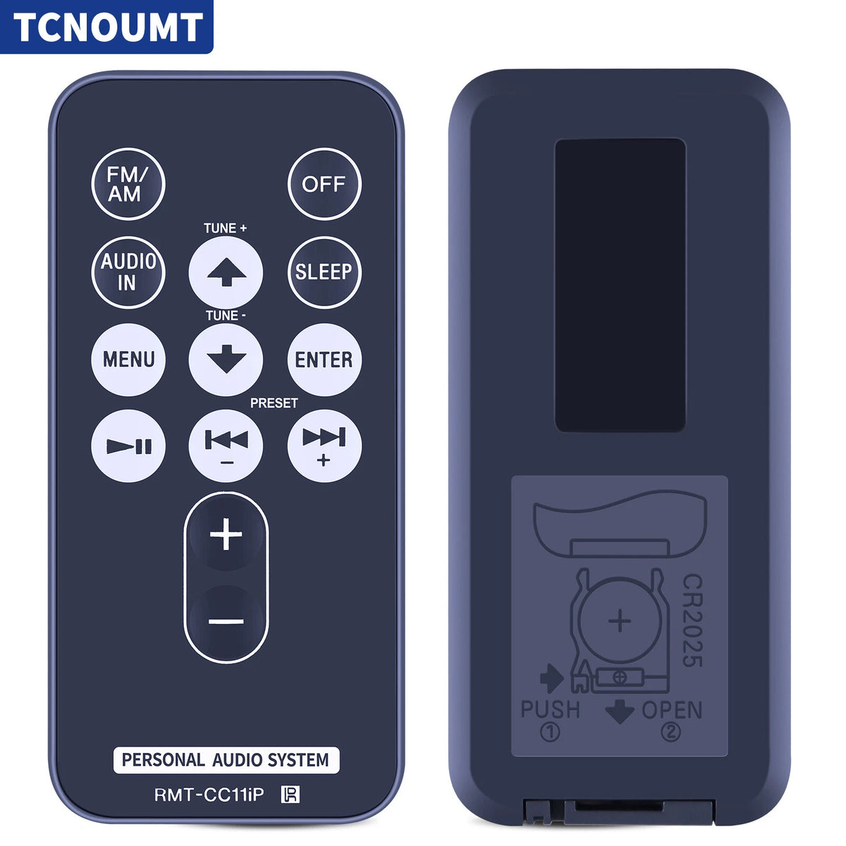 RMT-CC11iP For Sony Personal Audio System Remote Control ICF-DS11iP