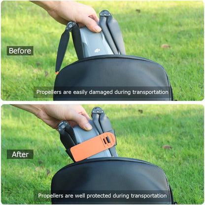 Propeller Holder for DJI Air 3/3S Accessories, Guard Strap Black