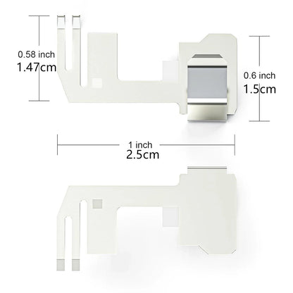 Multimeter battery compartment contact Piece accessories Applies For FLUKE 87-4