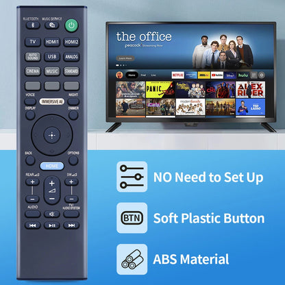 RMT-AH509U Replacement Remote Control For Sony Soundbar HT-A7000 HTA7000