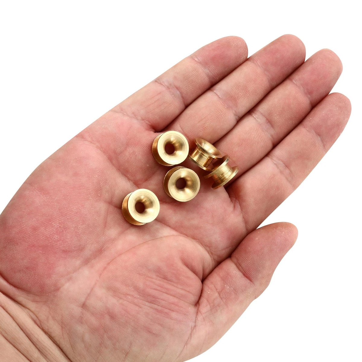 Opzour Universal String Trimmer Head Eyelets - 10 Pack Brass 10 Pieces,