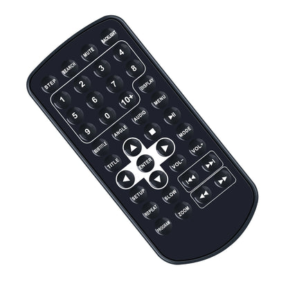 Replacement Remote Control for Insignia NS-P10DVD20 10in Portable DVD Player