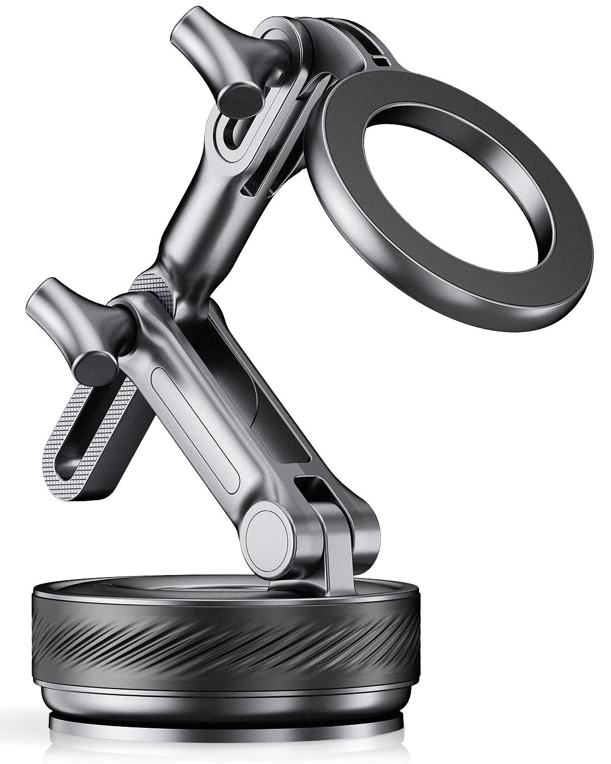 Magnetic Phone Holders for Your Car, Upgraded 360° Vacuum Car Black