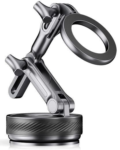 Magnetic Phone Holders for Your Car, Upgraded 360° Vacuum Car Black