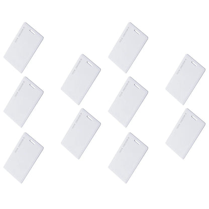 10Pcs Universal PVC ProxCard II Cards Proximity Access Card Key Fob.