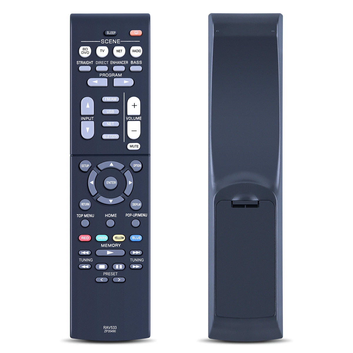 RAV533 Remote Control For Yamaha AV Receiver RX-V479 RX-V579 RX-V481 RX-V481D