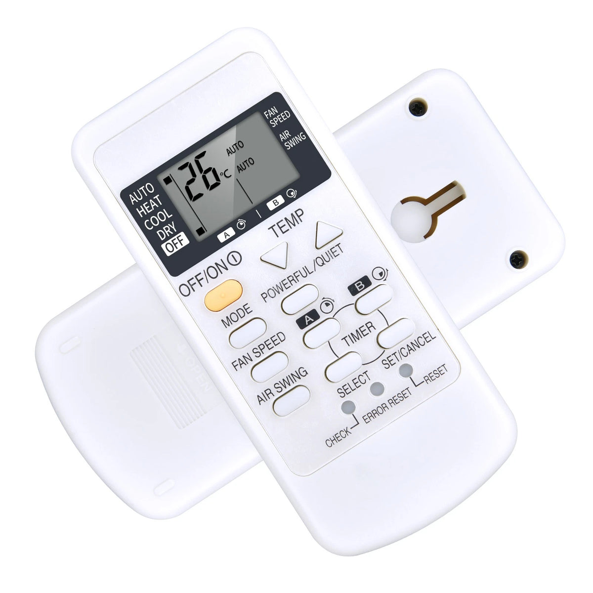 Replace Remote Control For Panasonic Air Conditioner A75C3077 CWA75C3077