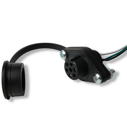 3-Wire Truck Winches Hand Remote Control Socket Push-in Plug Harness 16296