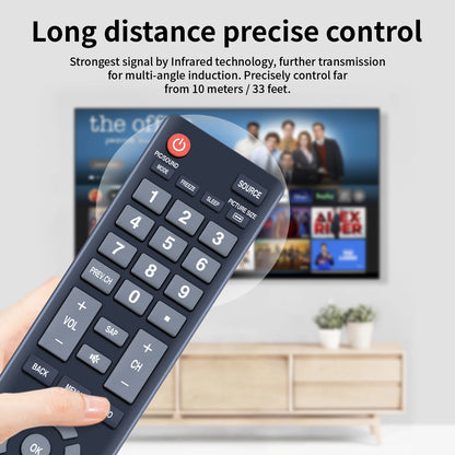 NH305UD Remote Control For Emerson LCD TV LF501EM4F LF501EM5 LF501EM5F