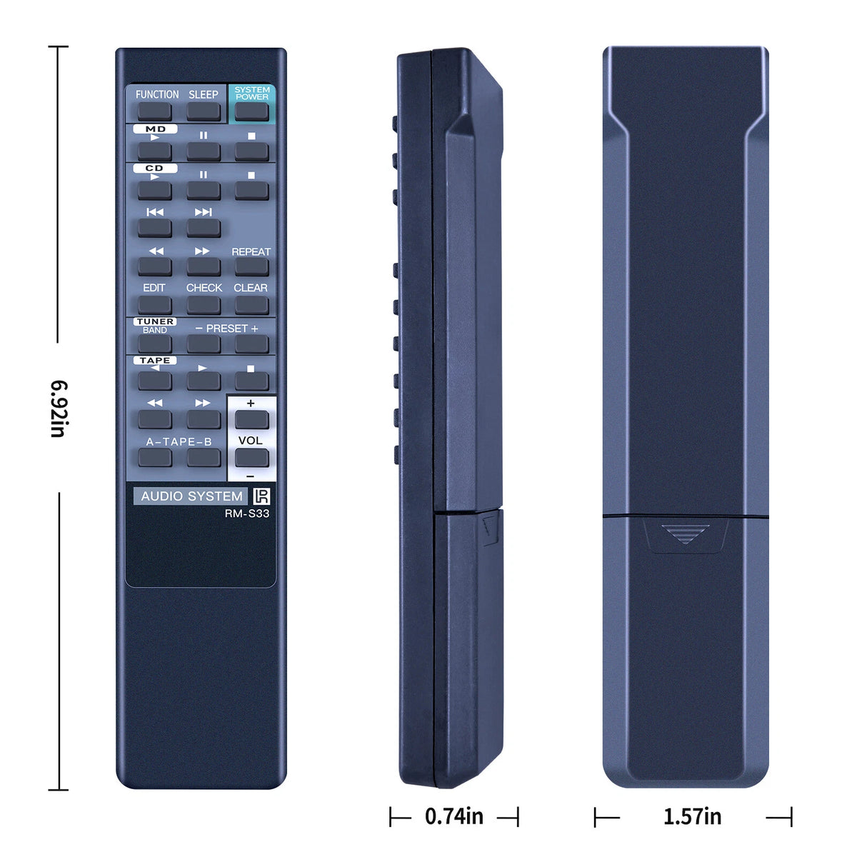 RM-S33 Remote Control For Sony Audio HCD-H801 SS-H801V FH-G80 HCD-H701 FH-G70