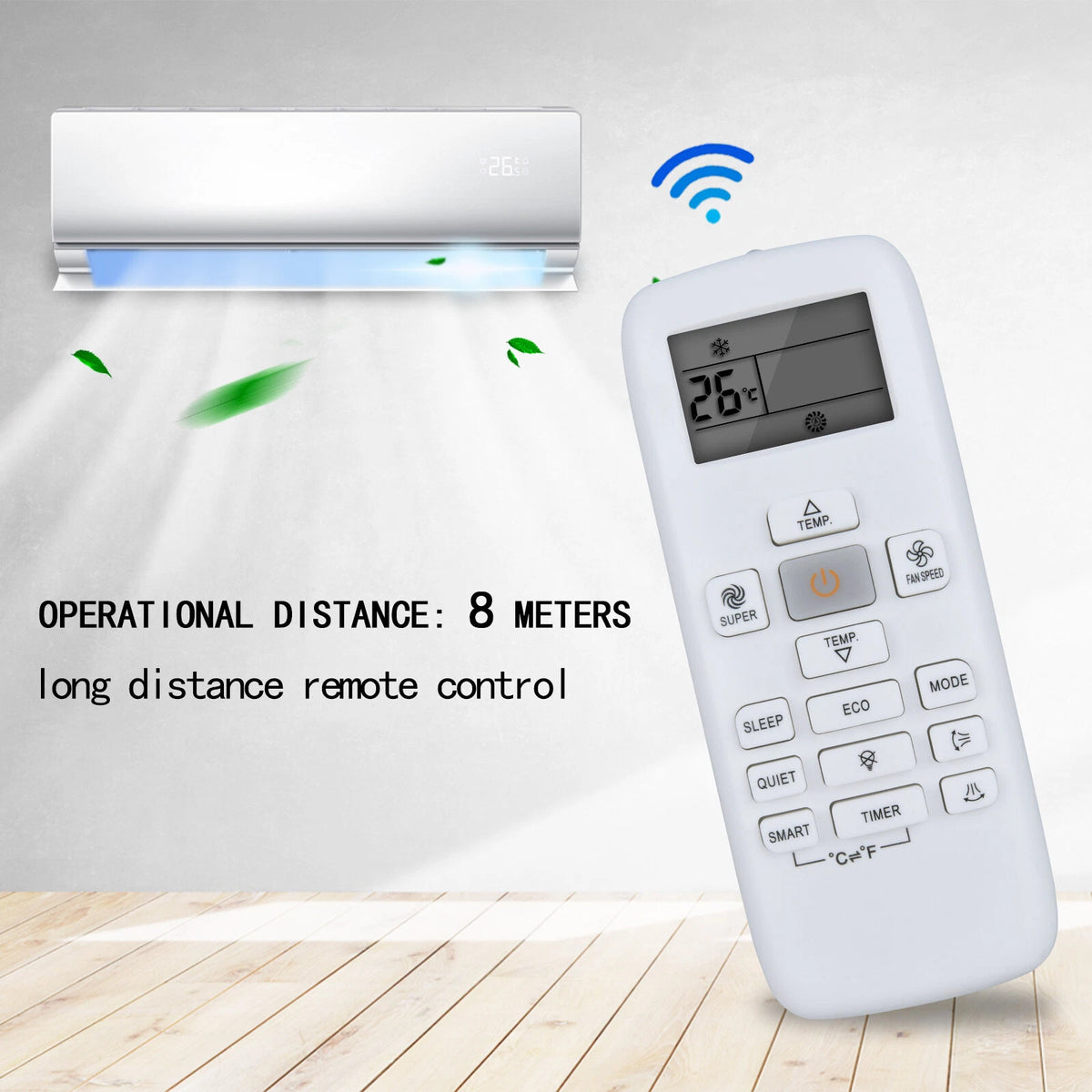 RCH-RUY-0 Replacement Remote Control For Hisense Air Conditioner