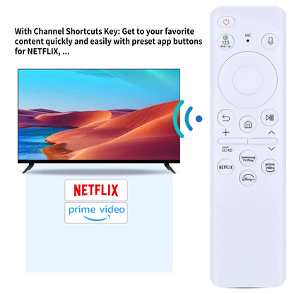 BN59-01432A Solar Voice Remote For Samsung Neo QLED Smart 8K HDR Ultra HD TV