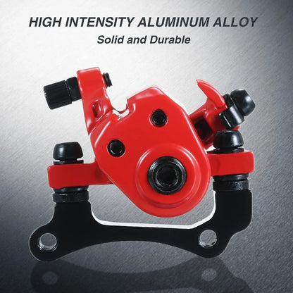 HUIOP Solid Disc Brake, Brake Calipers Front Rear Brake...