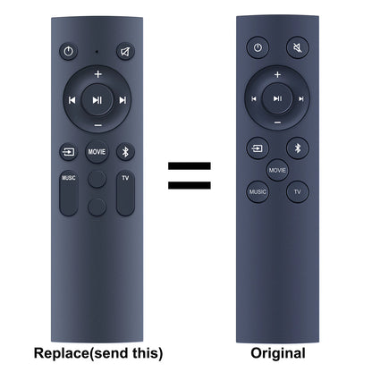 Replacement Remote Control For TCL Alto 6 2.0 Channel Sound Bar TS6100 TS6110